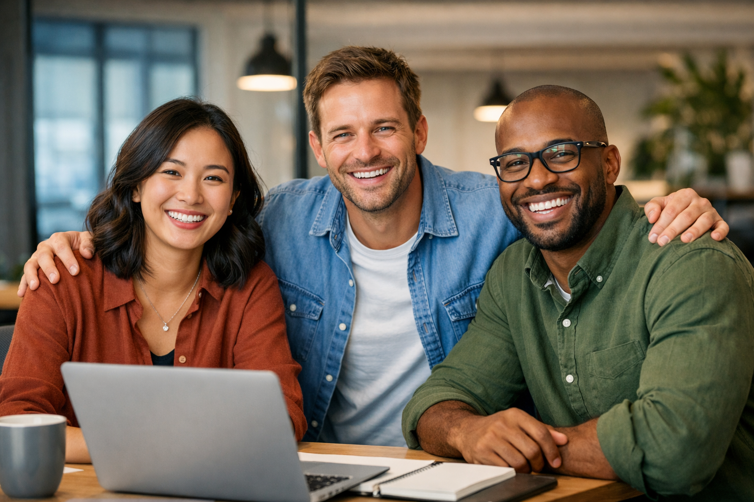 Happy Employees at Work-3